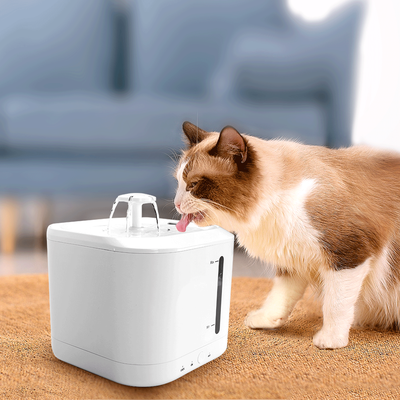 Bebedero fuente de gatos y perros automatico Nobleza con Temporizador y Control Remoto.